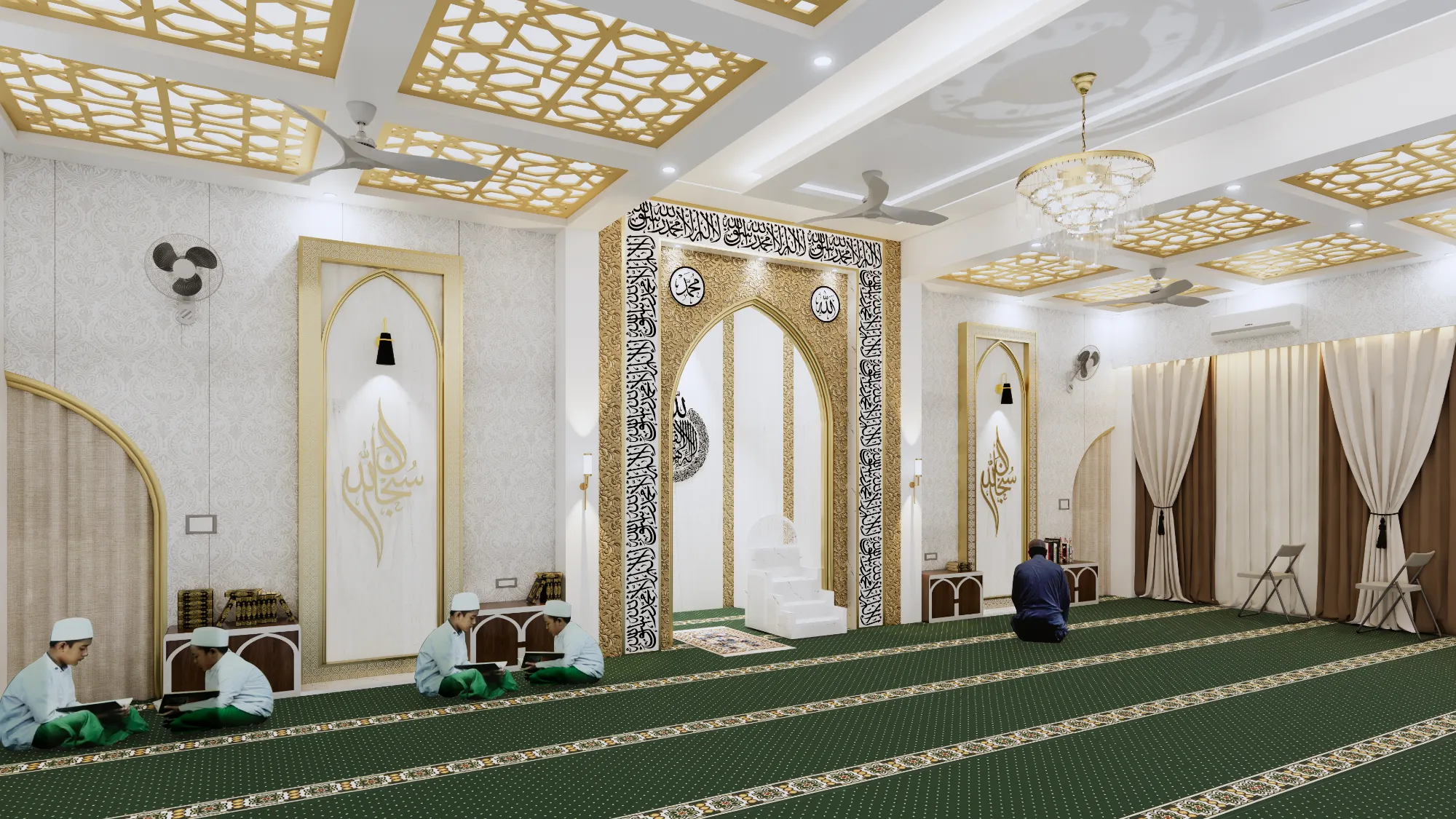 Masjid E Azhari detail